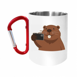 Кружки с ручкой-карабином