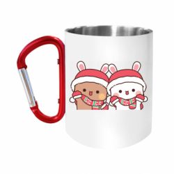 Кружки с ручкой-карабином