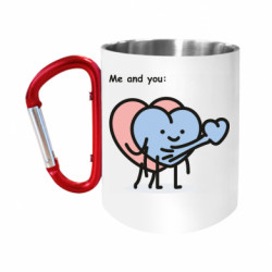 Кружки с ручкой-карабином