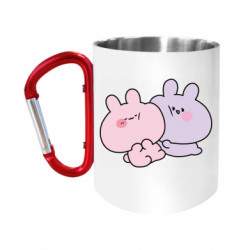 Кружки с ручкой-карабином