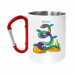 Кружки с ручкой-карабином