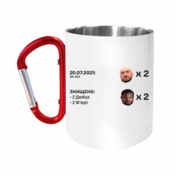 Кружки с ручкой-карабином