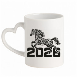 Кружки з ручкою у вигляді серця