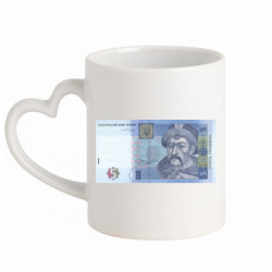 Кружки с ручкой в виде сердца