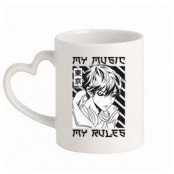 Кружки з ручкою у вигляді серця