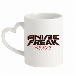 Кружки с ручкой в виде сердца - FATLINE