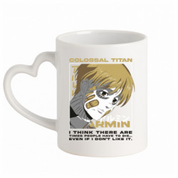 Кружки з ручкою у вигляді серця