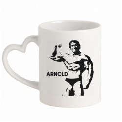 Кружки с ручкой в виде сердца