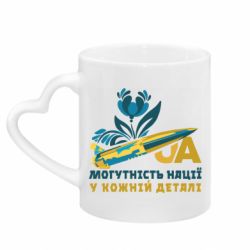 Кружки з ручкою у вигляді серця