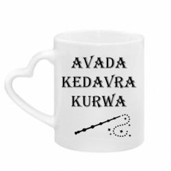 Кружки з ручкою у вигляді серця - FATLINE