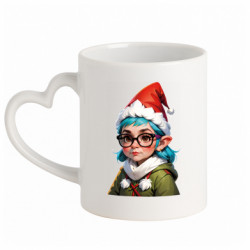 Кружки с ручкой в виде сердца