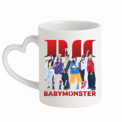 Кружки с ручкой в виде сердца