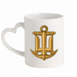 Кружки з ручкою у вигляді серця