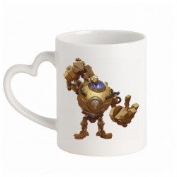 Кружки с ручкой в виде сердца - FATLINE