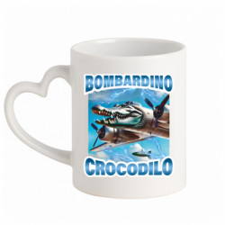 Кружки с ручкой в виде сердца