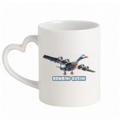 Кружки з ручкою у вигляді серця