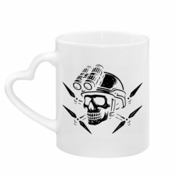 Кружки з ручкою у вигляді серця