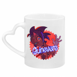 Кружки с ручкой в виде сердца