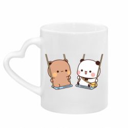Кружки з ручкою у вигляді серця - FATLINE