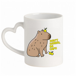 Кружки з ручкою у вигляді серця