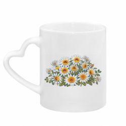 Кружки с ручкой в виде сердца