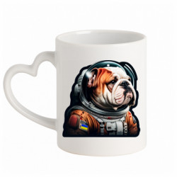 Кружки с ручкой в виде сердца