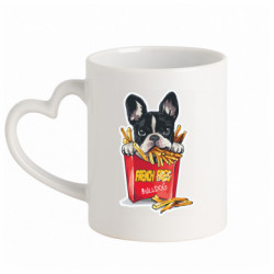 Кружки з ручкою у вигляді серця