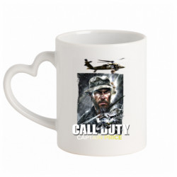 Кружки с ручкой в виде сердца