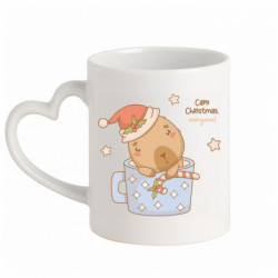 Кружки с ручкой в виде сердца