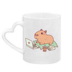 Кружки з ручкою у вигляді серця - FATLINE