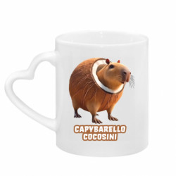 Кружки с ручкой в виде сердца