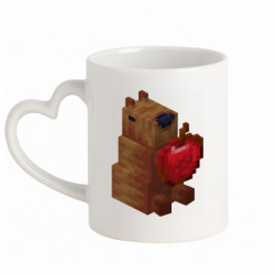 Кружки с ручкой в виде сердца