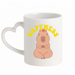 Кружка с ручкой в виде сердца Capyness