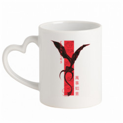 Кружки с ручкой в виде сердца
