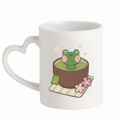 Кружки с ручкой в виде сердца