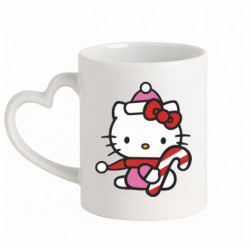 Кружки с ручкой в виде сердца