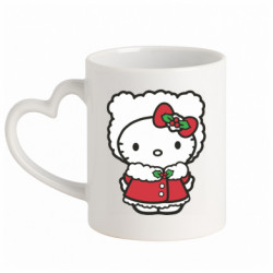 Кружки с ручкой в виде сердца