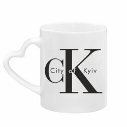 Кружки з ручкою у вигляді серця