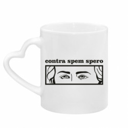 Кружки с ручкой в виде сердца