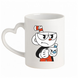 Кружки з ручкою у вигляді серця