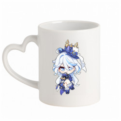 Кружки з ручкою у вигляді серця