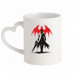 Кружки с ручкой в виде сердца