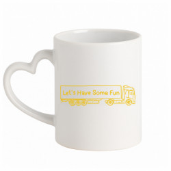 Кружки з ручкою у вигляді серця