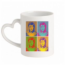 Кружки с ручкой в виде сердца