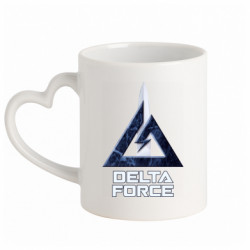 Кружки с ручкой в виде сердца