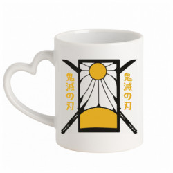 Кружки с ручкой в виде сердца