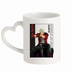 Кружки с ручкой в виде сердца