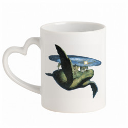 Кружки с ручкой в виде сердца