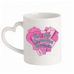 Кружки з ручкою у вигляді серця - FATLINE