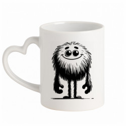 Кружки с ручкой в виде сердца